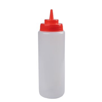 Squeeze Sauce Bottle 32oz Red