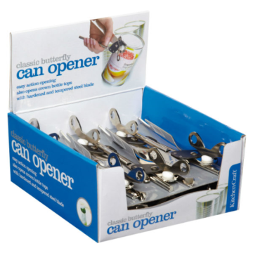 Kitchen Craft Butterfly Style Can Opener