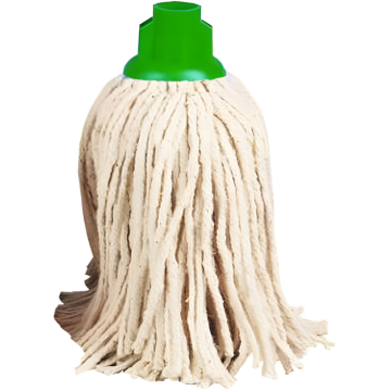 Exel PY Socket Mop 150grm in Green (Pack 10)