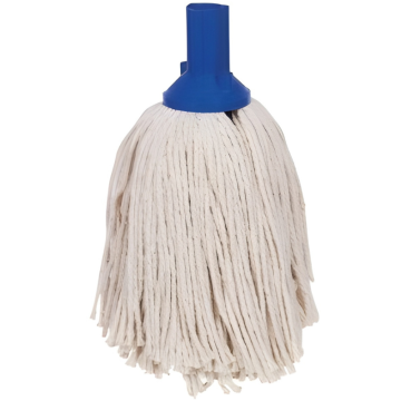 Exel PY Socket Mop 150grm in Blue (Pack 10)
