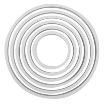 PME Round Cutters (Pack 6)