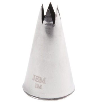 Small Open Star Savoy Nozzle 1M Carded