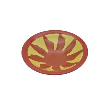 Melamine Traditional Hummus Serving Bowl Large 16.5cm