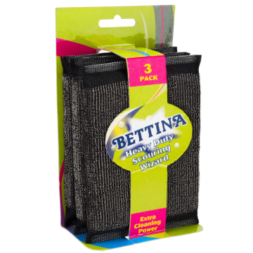 Bettina Heavy Duty Scouring Wizard (Pack 3)