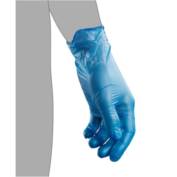 Powder Free Blue Vinyl Gloves Large (Pack 100)