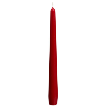 Bolsius Tapered Candles Wine Red 23 x 240mm (Pack 100)
