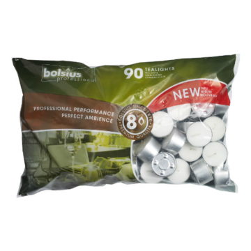 Bolsius Tealight 8hr (Pack 90)