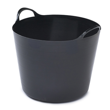 Medium Flexi Tub Graduated 26Ltr Black