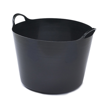Large Flexi Tub Graduated 39Ltr Black