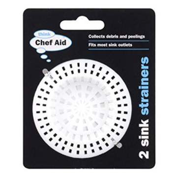 Chef Aid Set 2 Plastic Sink Strainers
