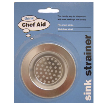Chef Aid Mini Sink Strainer Stainless Steel