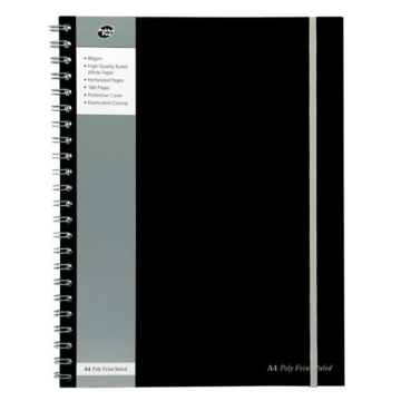 Pukka A4 Black Range Jotta Polyprop