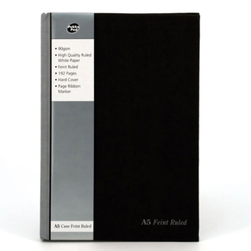 Pukka A5 Rules CB Silver Black Pad
