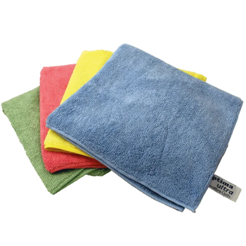 Optima Ultra Microfibre Cloths Blue 40x40cm (Pack 5)