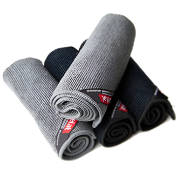 Cafelat Microfibre Cleaning Cloths 2 Black and 2 Grey