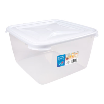 Wham Cuisine Food Storage Box Container Square 15 Litre