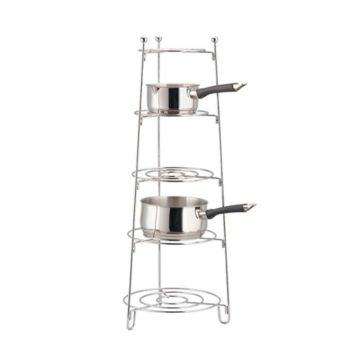 Apollo Chrome 5 Tier Saucepan Stand