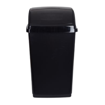 Whitefurze Black 50 Litre Swing Bin