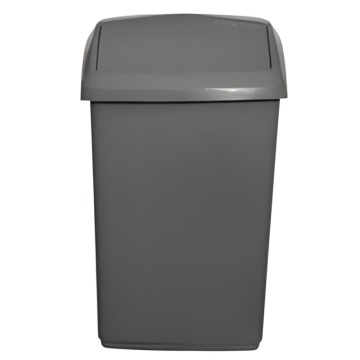 Whitefurze Silver 30 Litre Swing Bin