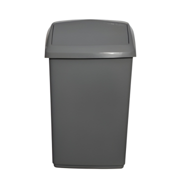 Whitefurze Silver 10 Litre Swing Bin