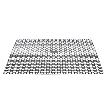 Whitefurze Silver Drainer Mat