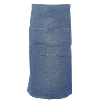 Washed Denim Waist Apron 90 x 70cm