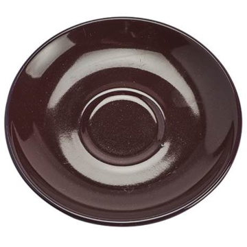 Inker Saucer 11.5cm In Egg Plant Brown