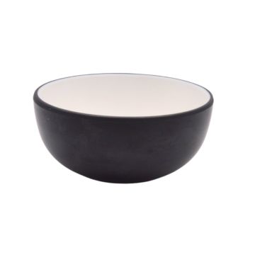 Melamine Black White Bowl 12cm