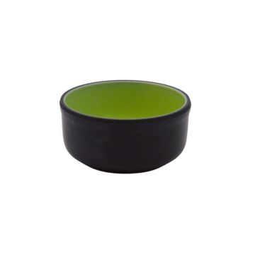 Melamine Black Green Ramekin 8cm