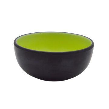 Melamine Black Green Bowl 12cm