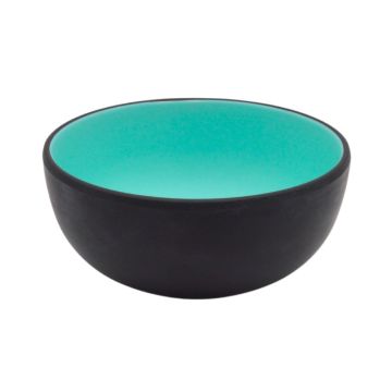 Melamine Black Blue Serving Bowl 14.5cm