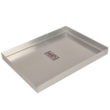 Aluminium Baking Sheet Straight Corners 60 x 40 x 1.3cm