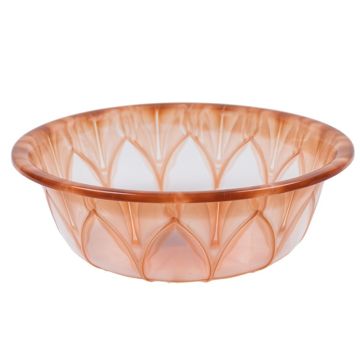 Round Economy Plastic Basin 33cm Assorted Colours