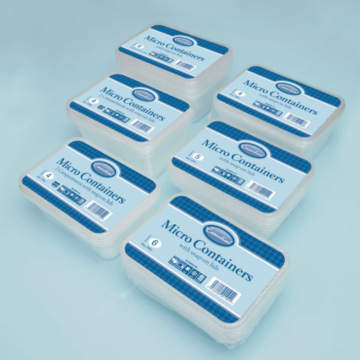 Essential Plastic Deli contianer &amp; Lid 16oz (Pack 4)