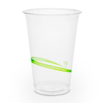 Vegware Biodegradable Cold Cups 9oz Slim Green Tree (Pack 50) [20]
