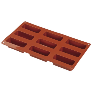 Happyflex Silicone 9 Cake Bar Mould GN 1/3