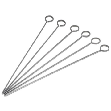 Stainless Steel Skewer 10&quot; (Pack 6)