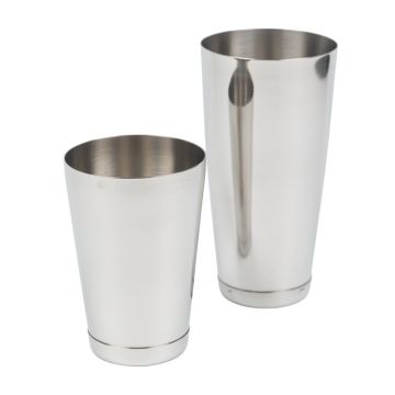 Mezclar Stainless Steel 18oz &amp; 28oz Weighted Boston Cocktail Shaker