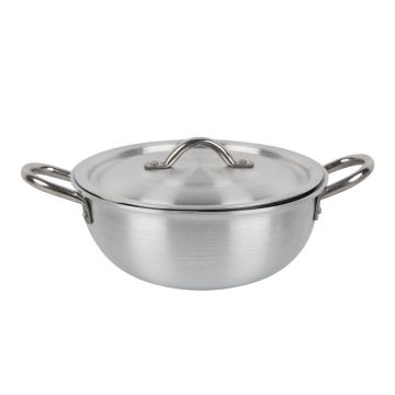 Aluminium Karahi &amp; Lid 20cm