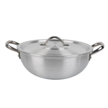 Aluminium Karahi &amp; Lid 26cm