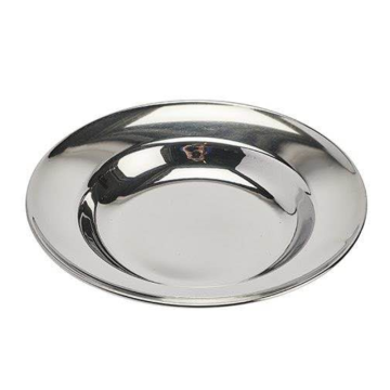 Stainless Steel Soup Plate No8 18.5cm