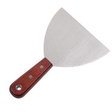 Wooden Handle Pan Scraper 15cm Blade
