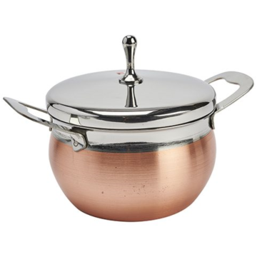Sonu Stainless Steel Pot with Copper Bottom &amp; Lid 14.5cm 1000ml