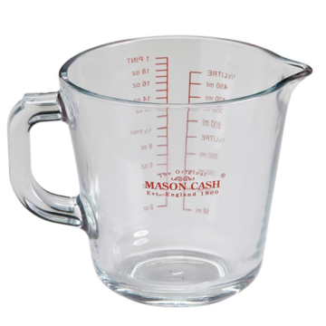 Mason Cash Glass Measuring Jug 0.5 Litre