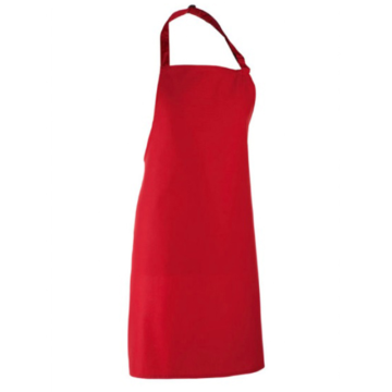 Bib Apron Red 72 x 86 cm