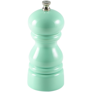 Genware Salt or Pepper Grinder Green 12.7cm