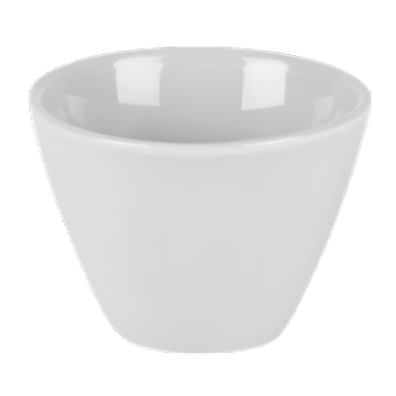 Simply White Conic Bowl 8oz (Pack 6)