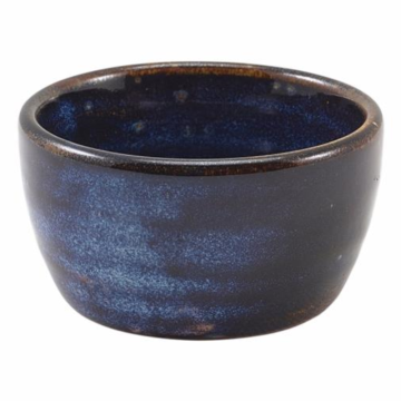 Genware Terra Porcelain Aqua Blue Ramekin 7cl/2.5oz