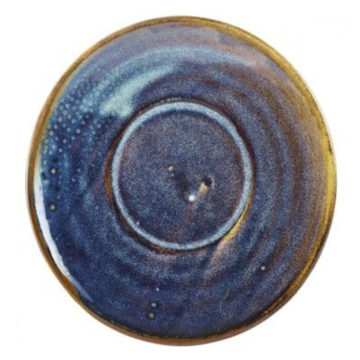 Genware Terra Porcelain Aqua Blue Saucer 14.5cm