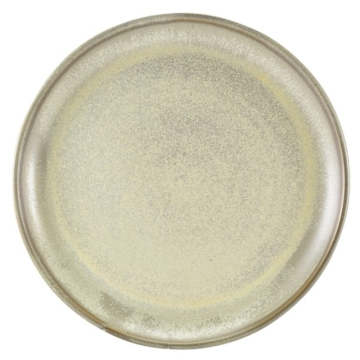Genware Terra Porcelain Matt Grey Coupe Plate 27.5cm